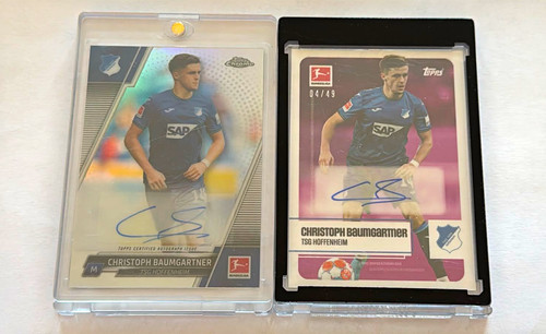 Topps christoph baumgartner - 2x,