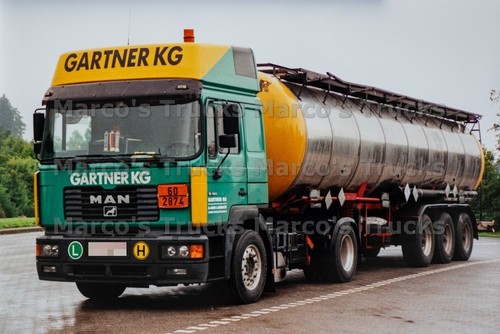 Lkw foto man f2000 tankwagen - man,
