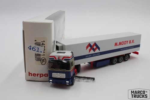 Herpa man f90 - man, kühlsattelzug